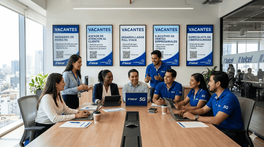 EMPLEOS GRUPO AMÉRICA MÓVIL (TELCEL)